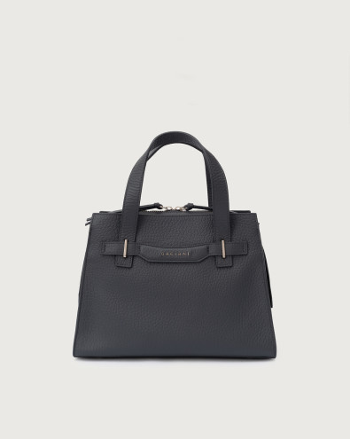 POSH Soft Medium leather handbag with strap