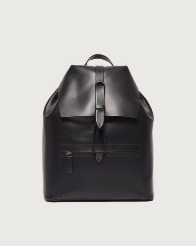 NoBuckle Alba leather backpack