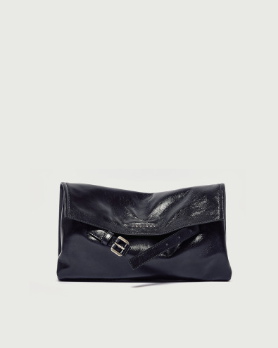 Venus Clutch Gotham patent leather handbag