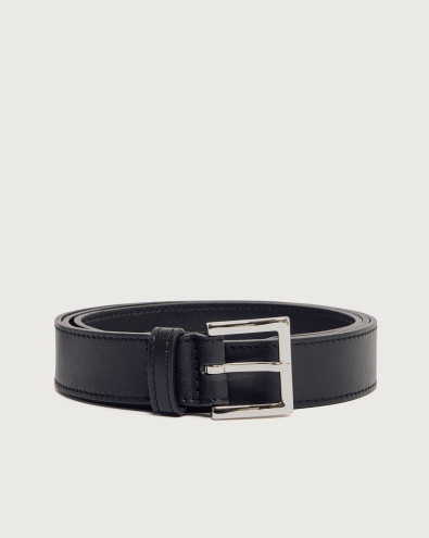 Nappa leather belt 3 cm