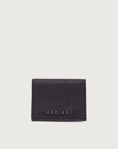 Soft leather card holder