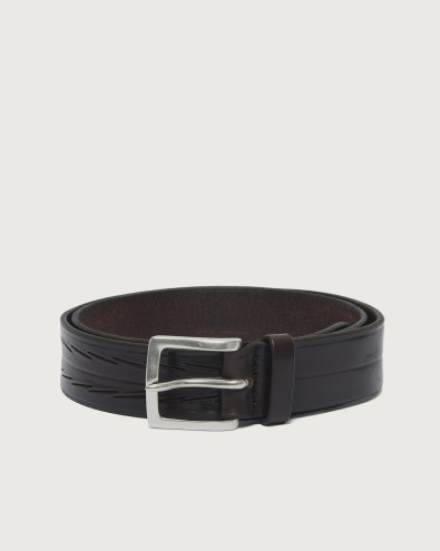 Bull Soft leather belt 3,5 cm