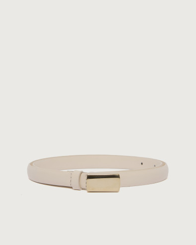 Alba leather classic belt 1,5 cm
