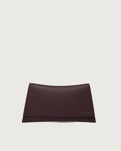 The Room Soft leather clutch bag
