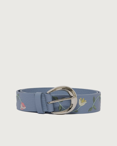 Soft Bells leather belt 3,5 cm