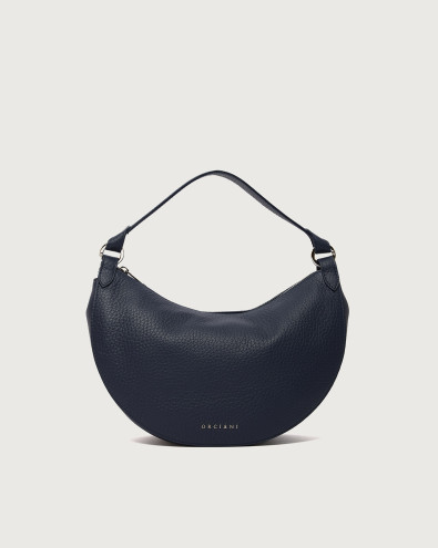 Dumpling Soft Midi leather shoulder bag with strap