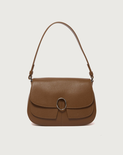 Kate Sense Small dollar leather shoulder bag with strap