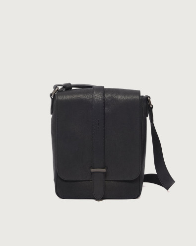 Jones Chevrette leather crossbody bag