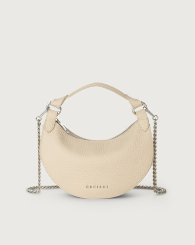 Dumpling Soft leather mini bag with strap