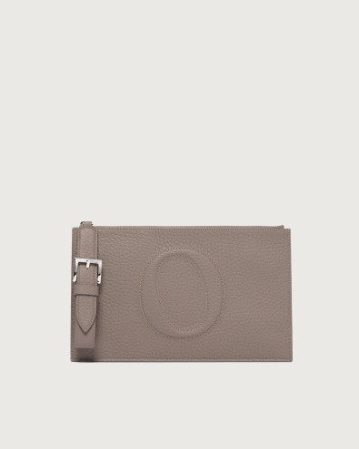 Her-O Soft grained leather wristlet
