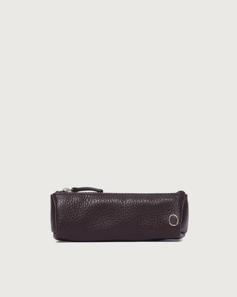Micron leather coin pouch
