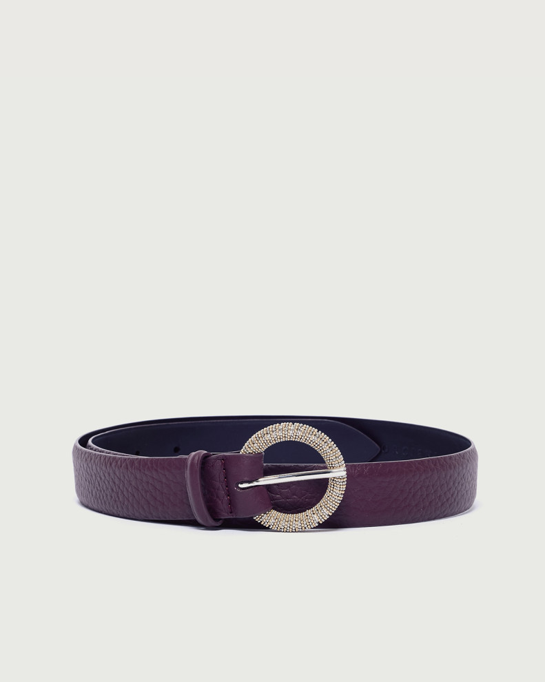 Soft Icon Micro Chain leather belt