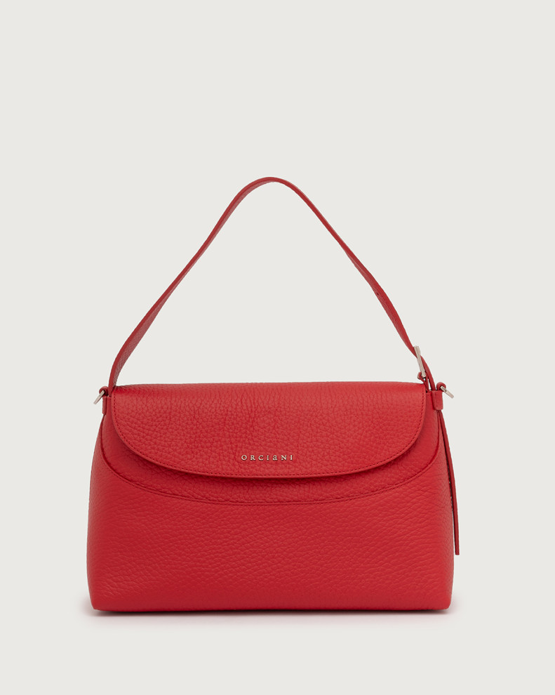 Nana Soft leather shoulder bag with strap