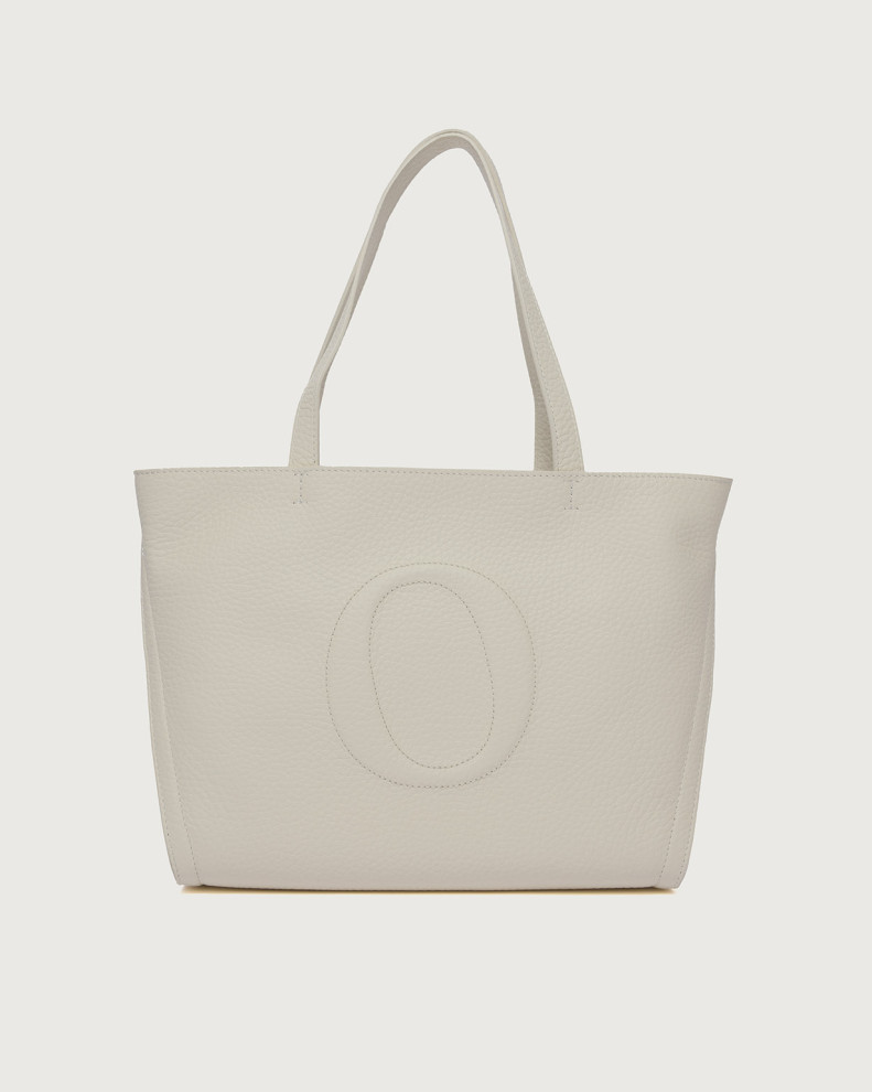 Her-O Shopper Midi Soft grained leather shoulder bag