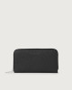 Zip around Soft leather wallet with RFID protection