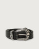 Bull Soft western details leather belt