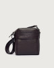Micron leather mini messenger bag
