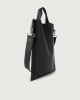 Orciani Iris Soft leather shoulder bag with strap Leather Black