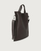 Orciani Iris Soft leather shoulder bag with strap Leather Chocolate