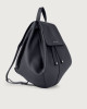 Orciani Iris Soft leather backpack Leather Navy