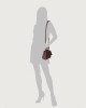 Orciani Sveva Soft mini leather handbag with strap Leather Bordeaux