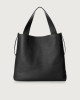 Orciani Jackie Soft leather shoulder bag Leather Black