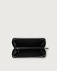 Orciani Zip around Soft leather wallet with RFID protection Grained leather Black