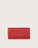 Orciani Soft leather wallet with RFID protection Leather Marlboro red