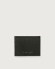 Orciani Soft leather wallet with RFID protection Leather Black