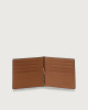 Orciani Micron Deep leather wallet with money clip and RFID protection Leather Brown