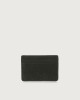 Orciani Frog leather card holder Black