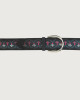 Orciani Summer Tuscania belt Leather Navy