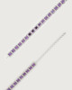 Orciani Smart Crystal jewel belt Purple