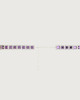 Orciani Smart Crystal jewel belt Purple