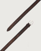 Orciani Blade leather belt 3,5 cm Chocolate