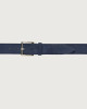 Orciani Amalfi suede leather Suede leather Deep blue