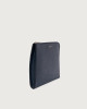 Orciani Prestige slim leather document holder Leather blue
