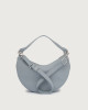 Orciani Dumpling Soft Midi leather shoulder bag with strap Grained leather Dust