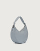 Orciani Dumpling Soft Midi leather shoulder bag with strap Grained leather Dust
