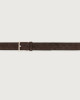 Chevrette Woven leather belt 3,5 cm