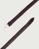 Orciani Bull Soapy leather belt 3,5 cm Leather Chocolate
