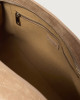 Orciani Lido Twilight Midi nubuck leather shoulder bag Nubuck beige