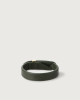 Orciani Bull leather Nobuckle bracelet with gold detail Leather Green