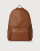 Orciani Micron leather backpack Leather Burnt