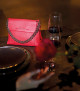 Missy S Soft grained leather shoulder bag with strap