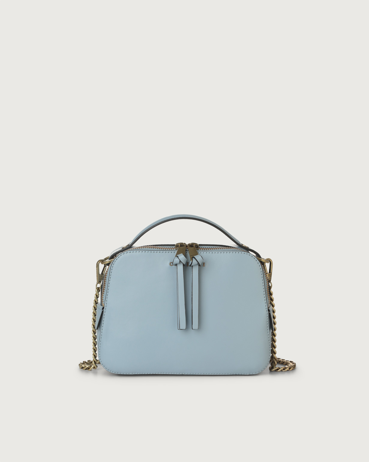 ★COURONNE★ Mugo Leather Chain Strap_RCAAX24141GDX ORCIANI Chéri Liberty calf leather mini bag with strap