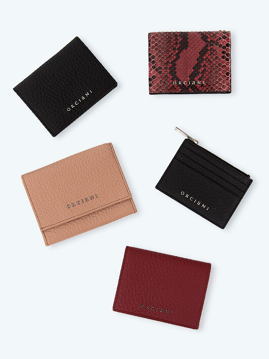 Orciani small leather goods fall winter 2019-2020