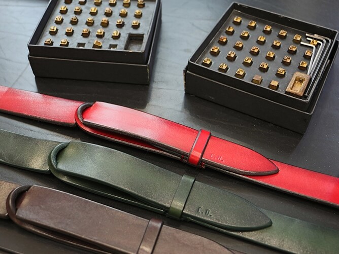Orciani personalize your Nobuckle belts