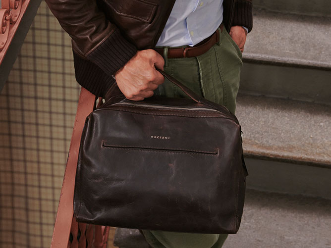 Orciani borse uomo Collezione Autunno-Inverno 2020-2021