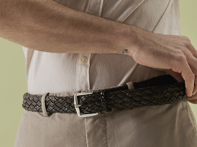 Orciani Man belts spring summer 2019
